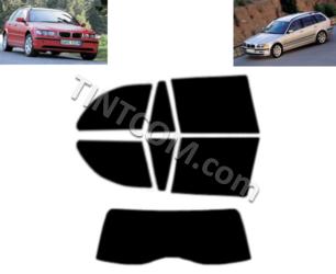                                 Фолио за тониране - BMW 3 серия Е46 (5 врати комби, 1999 - 2005) Solar Gard - серия Supreme
                            